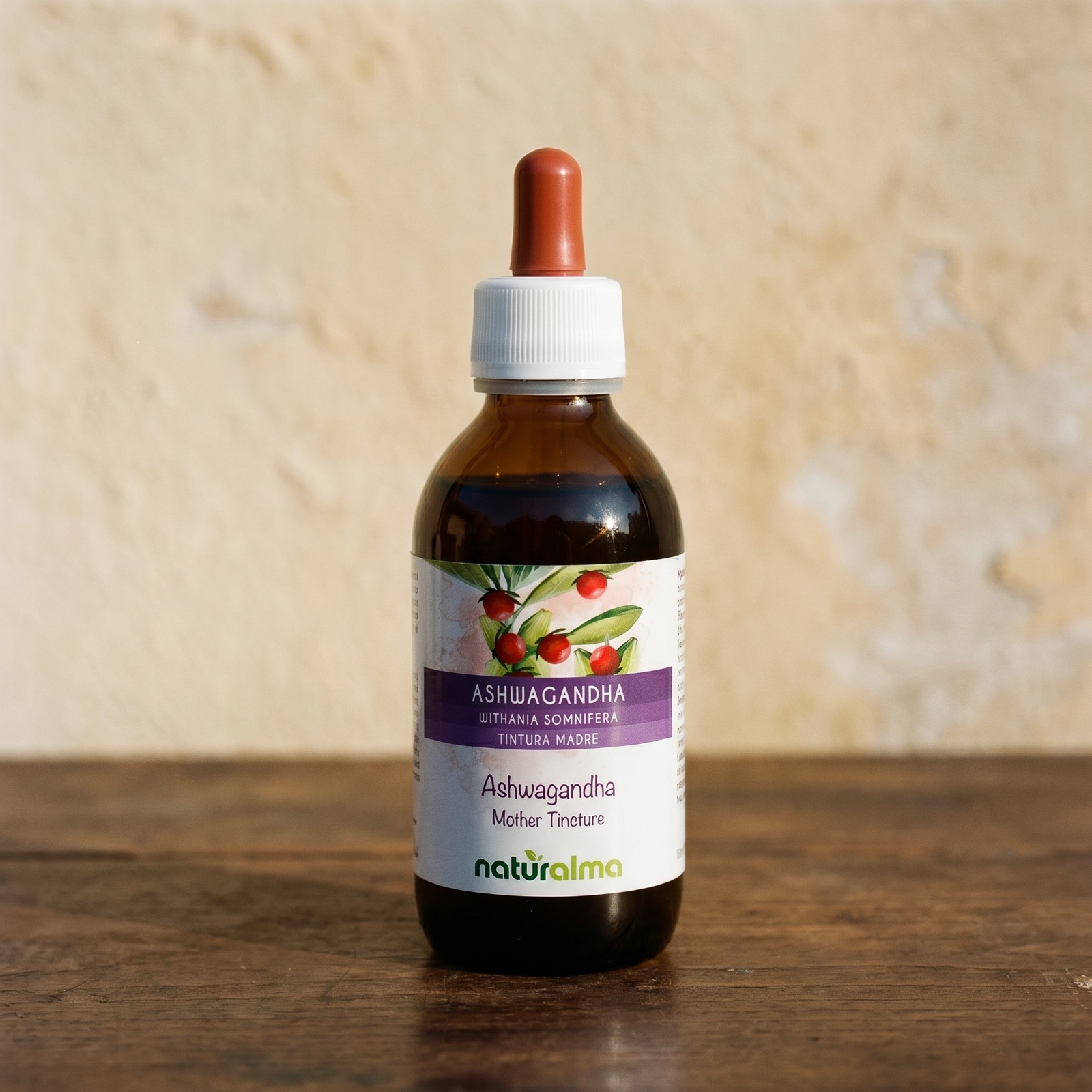 Ashwagandha estratto idroalcolico in gocce Naturalma 120 ml