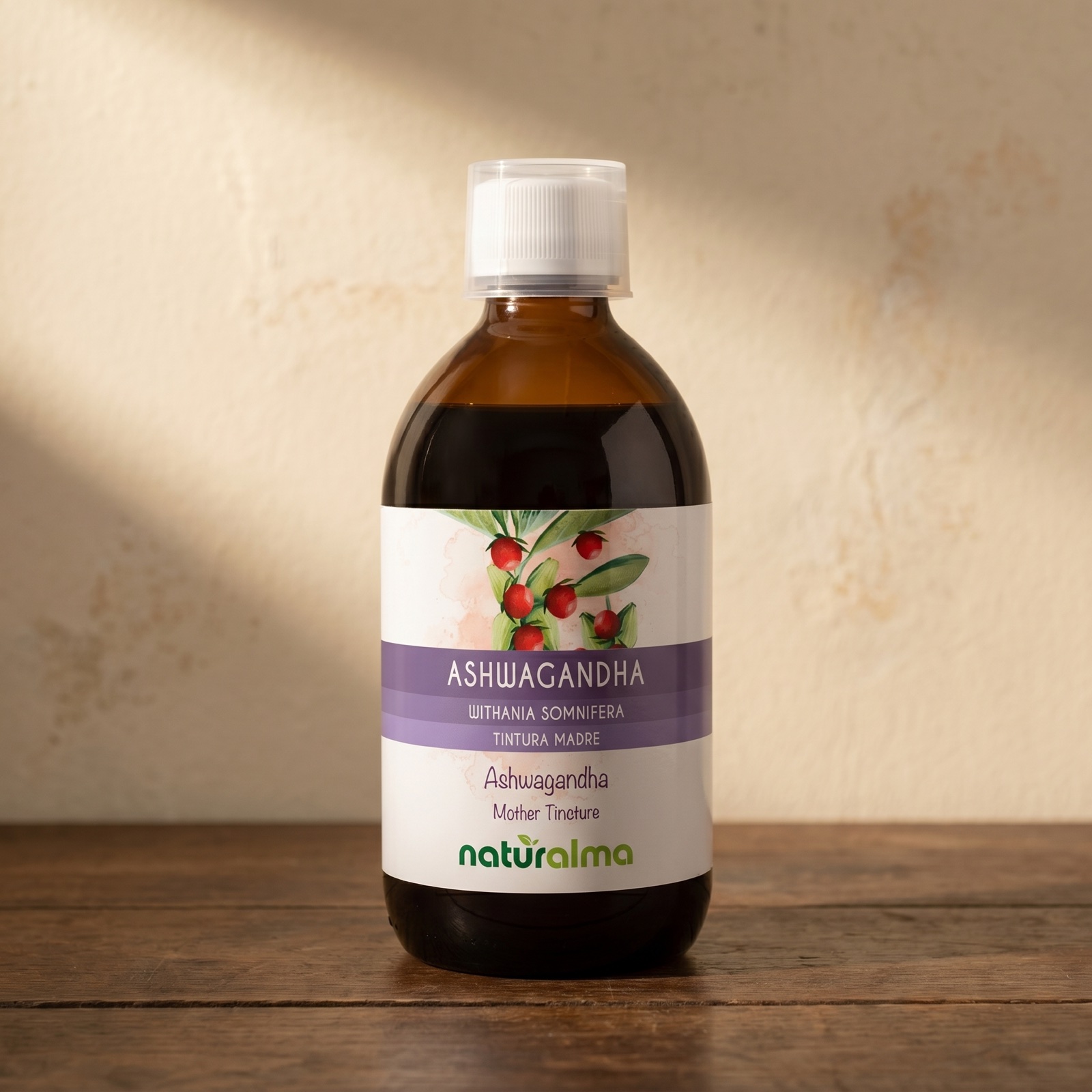 Ashwagandha estratto idroalcolico in gocce Naturalma 500 ml