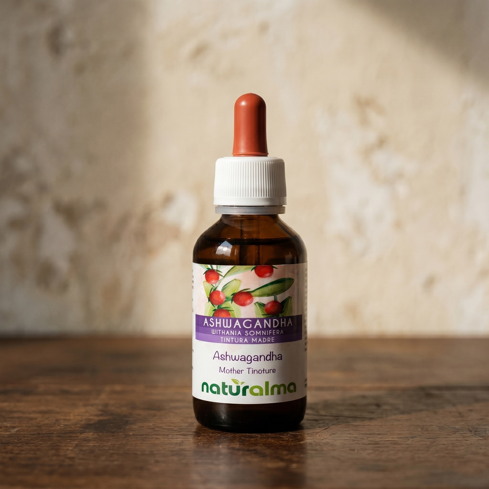 Ashwagandha estratto idroalcolico in gocce Naturalma 60 ml
